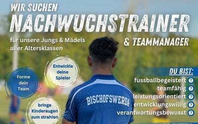 WANTED: Nachwuchstrainer, -trainerinnen & Teammanager!!